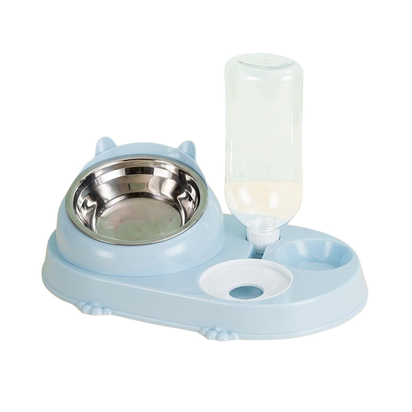 thumbnail image 2 of Comederos Para Gatos Y Perros. Dispensador De Comida Y Agua Para Uso En Interiores Y Exteriores. Diseño De Plástico Duradero. Fácil De Limpiar. Ideal Para Gatos Y Perros., 2 of 2